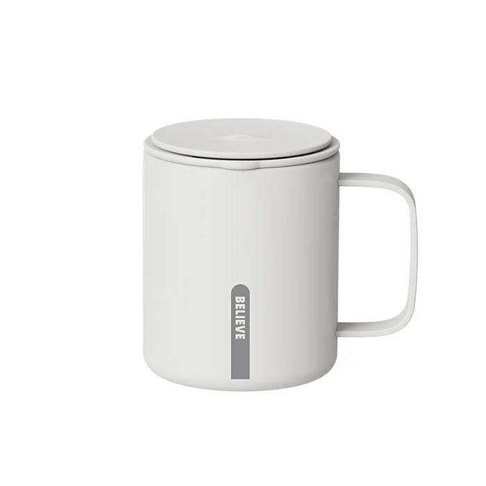 12oz од не'рѓосувачки челик чашка со рачка